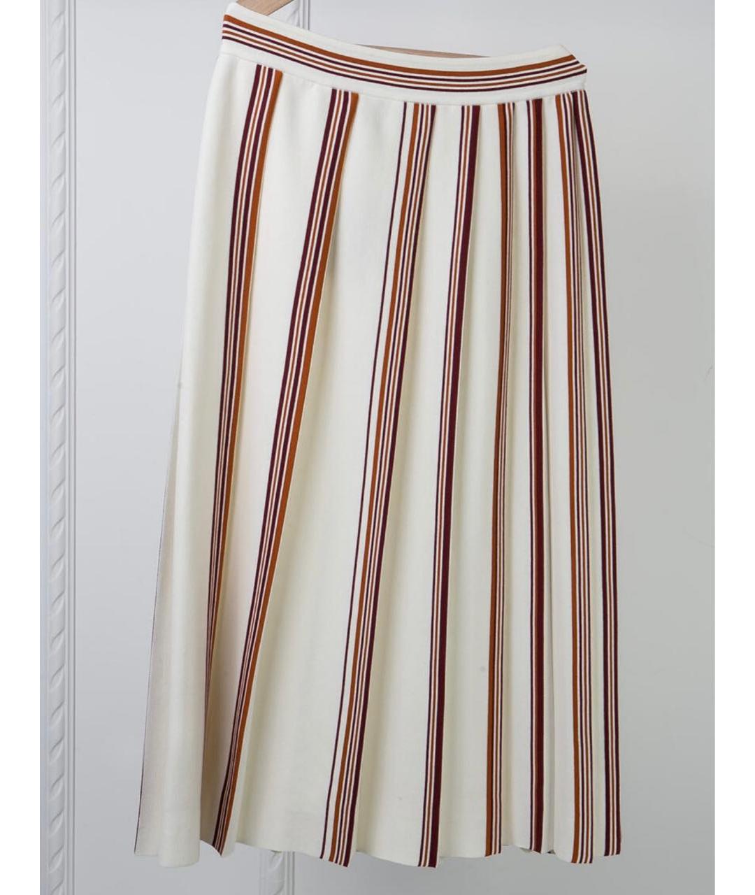 LORO PIANA Бежевый костюм с юбками, фото 2