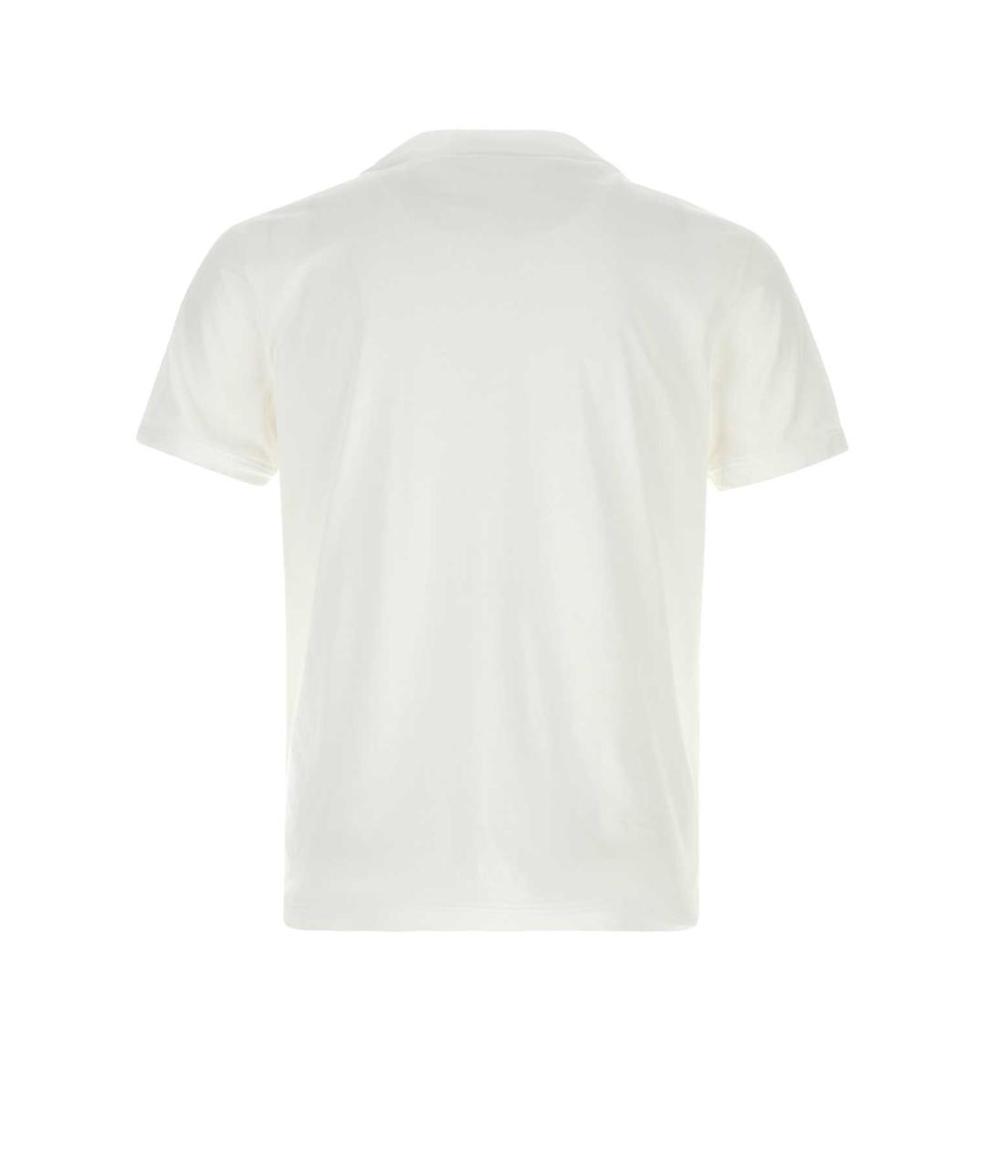 PRADA Белая хлопковая футболка, фото 2