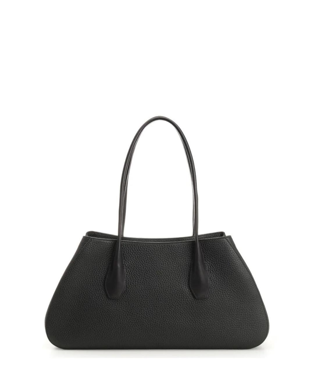 THE ROW Черная кожаная сумка тоут, фото 2