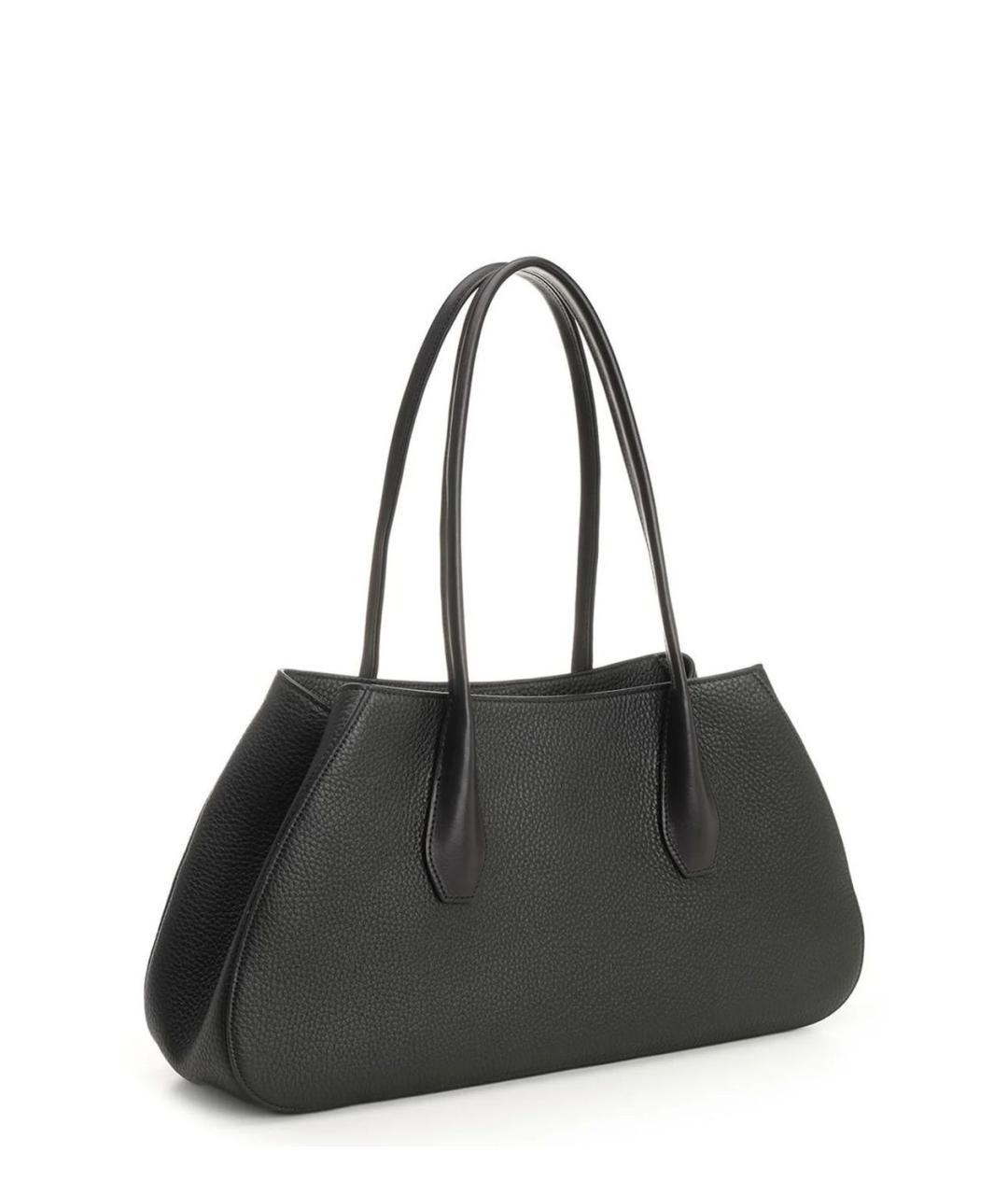 THE ROW Черная кожаная сумка тоут, фото 3