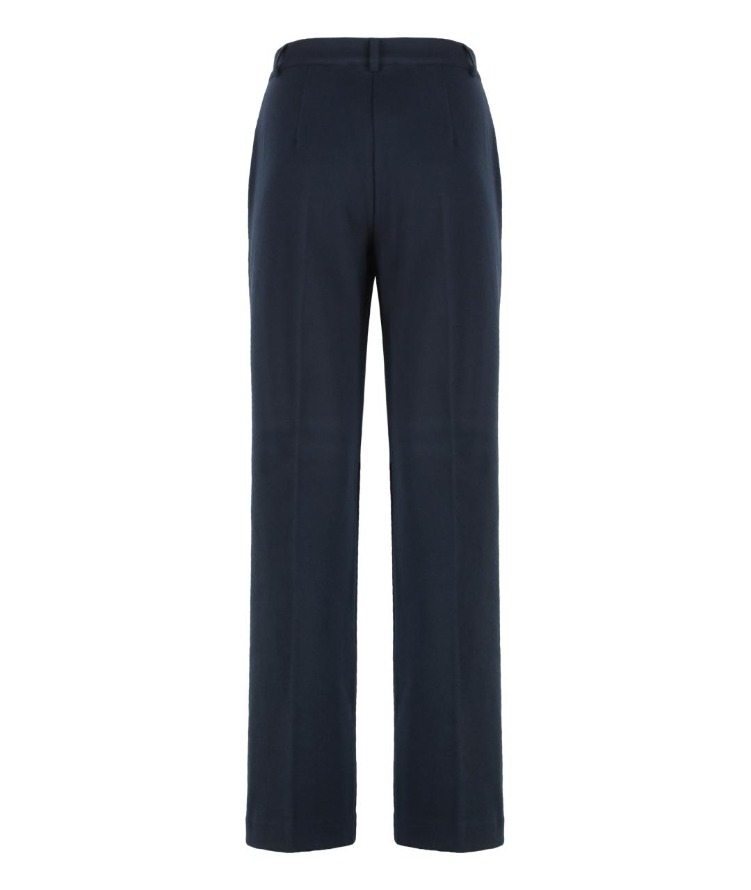 WEEKEND MAX MARA Синие прямые брюки, фото 2