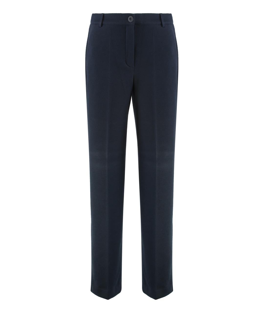 WEEKEND MAX MARA Синие прямые брюки, фото 1