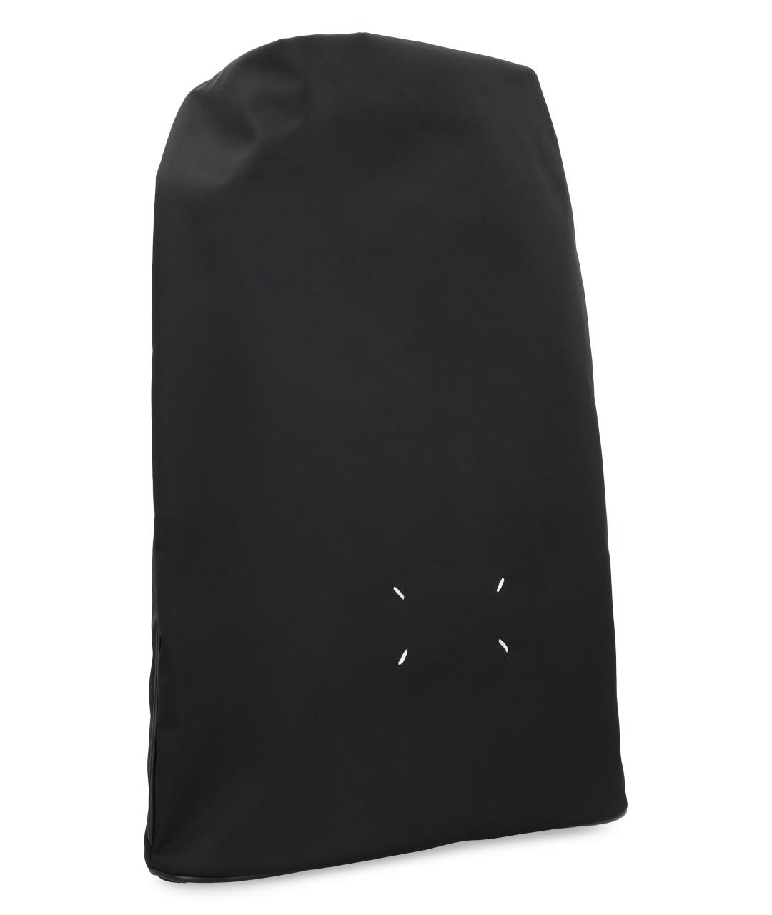 MAISON MARGIELA Черный синтетический рюкзак, фото 3