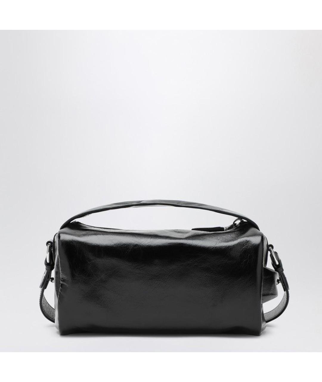 PRADA Черная кожаная сумка на плечо, фото 2