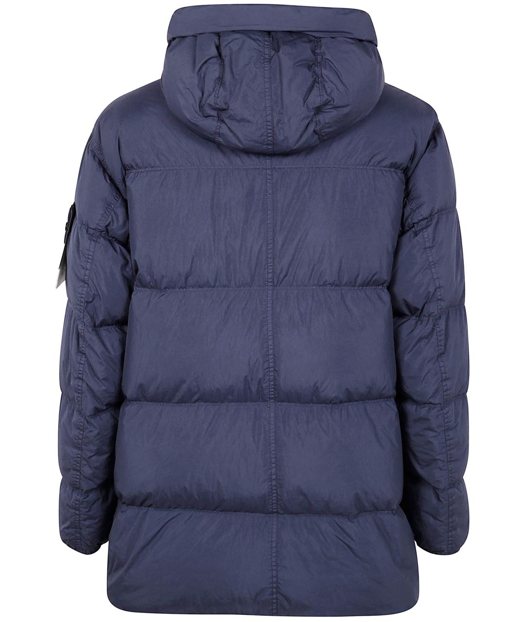 STONE ISLAND Синяя хлопковая куртка, фото 2