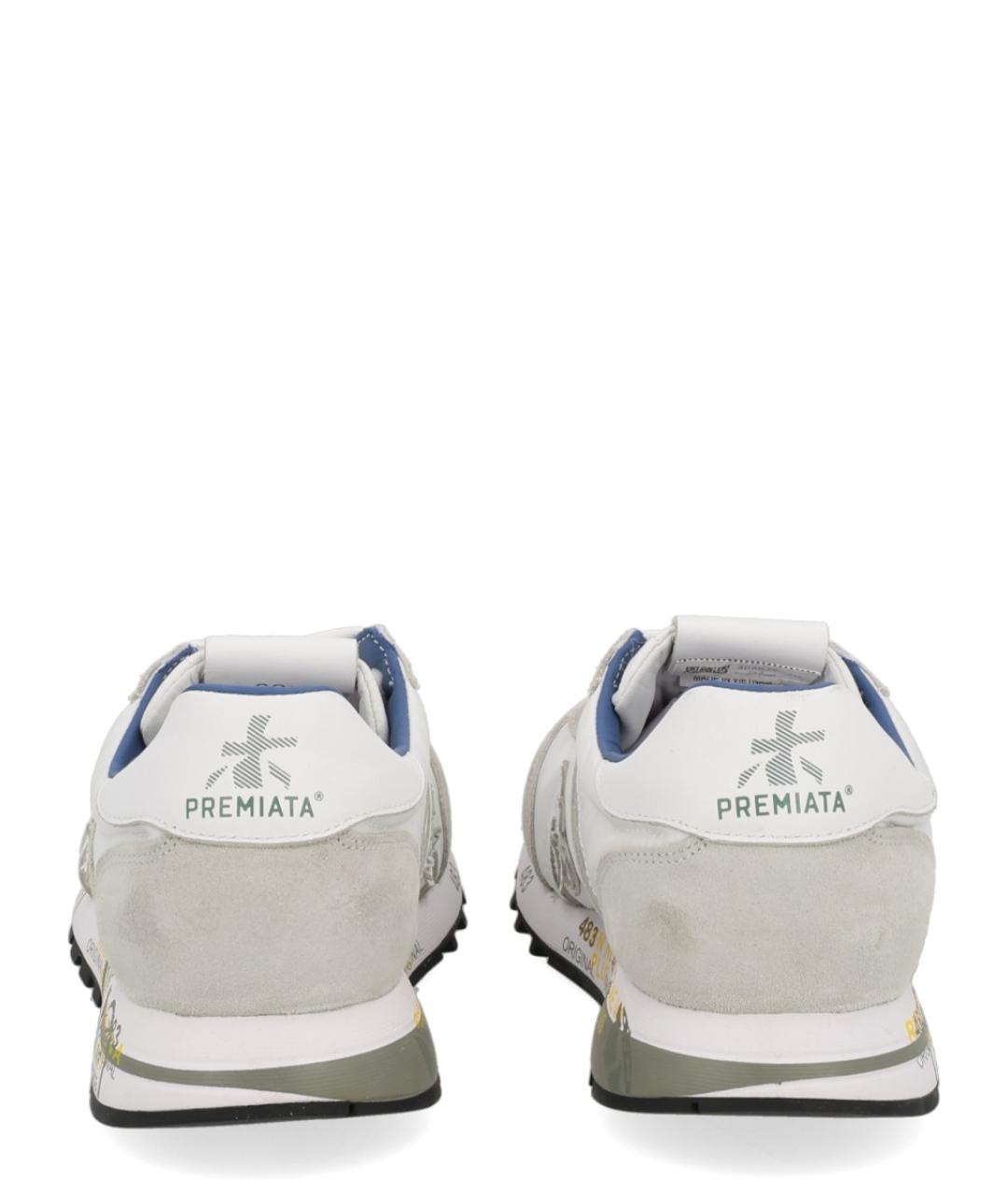 PREMIATA Белые кроссовки, фото 4