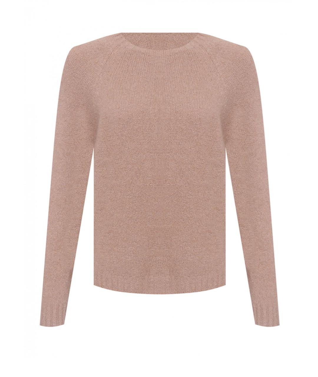 MAX MARA Бежевый шерстяной джемпер / свитер, фото 1