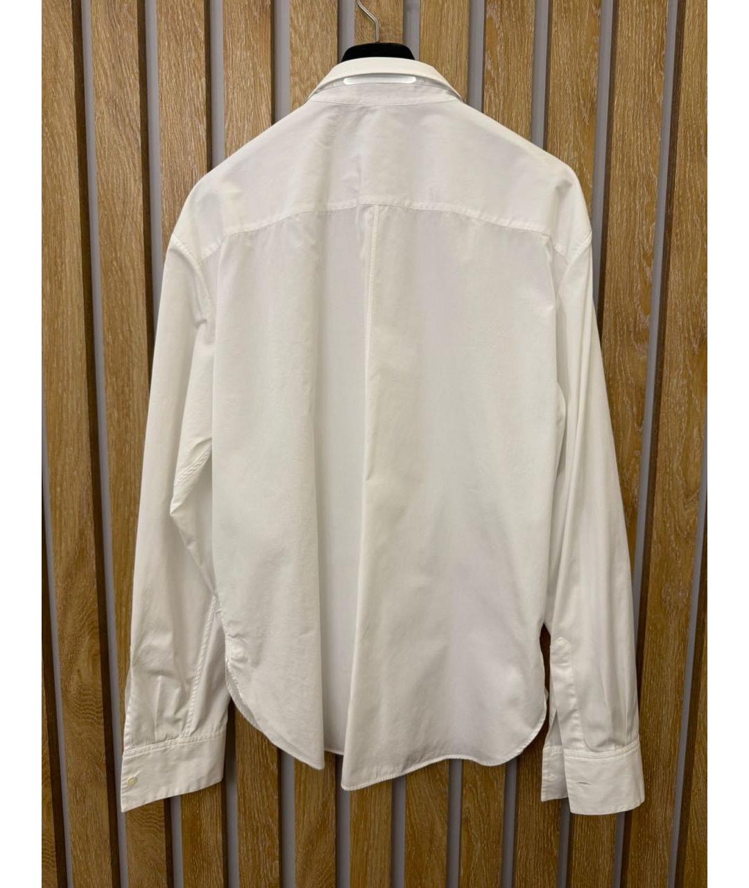 CHRISTIAN DIOR Белая хлопковая рубашка, фото 2