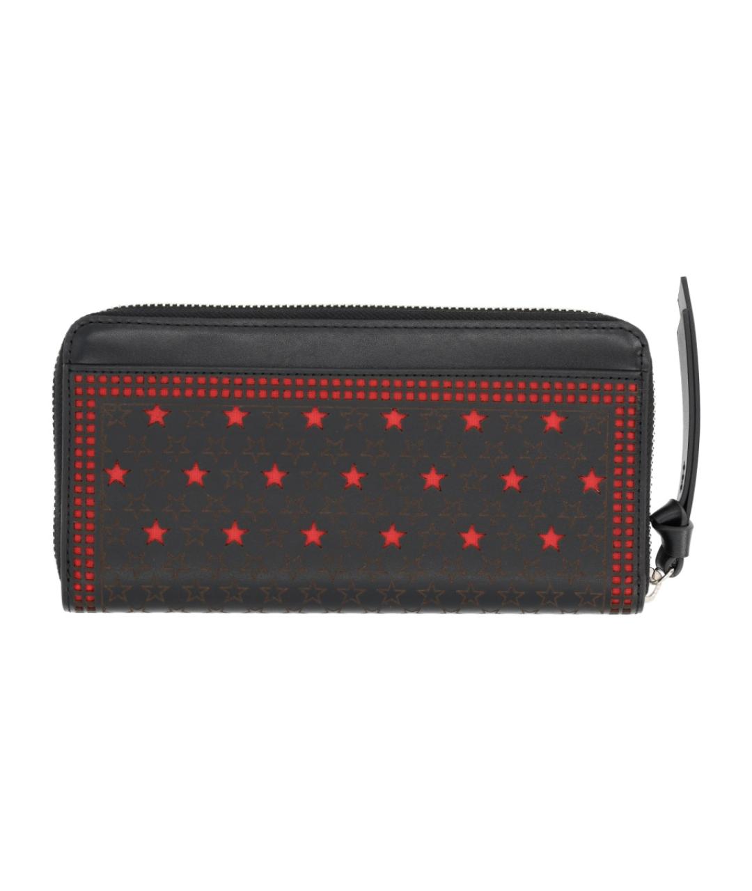 VIVIENNE WESTWOOD Черный кожаный кошелек, фото 2