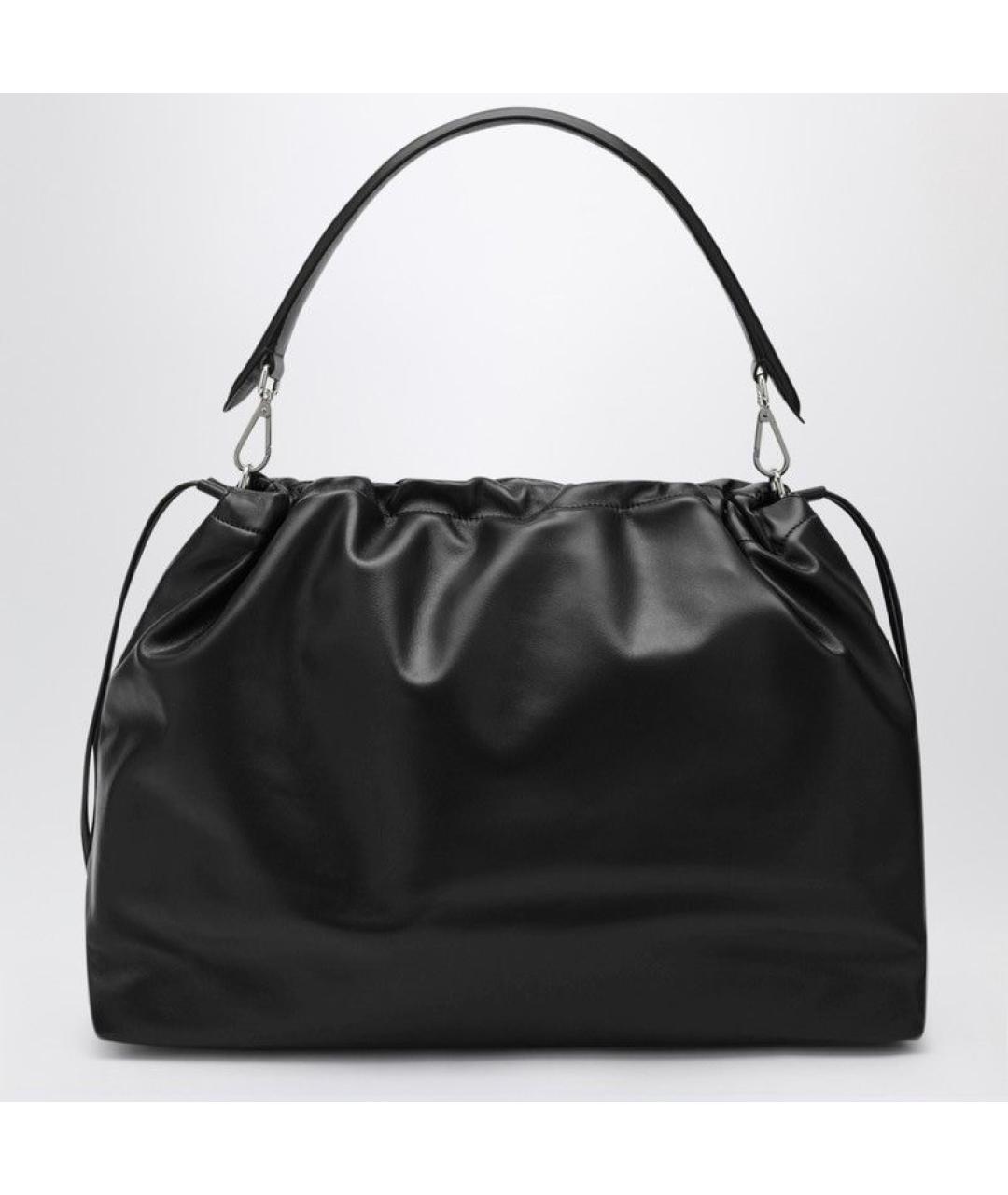 FENDI Черная кожаная сумка на плечо, фото 2