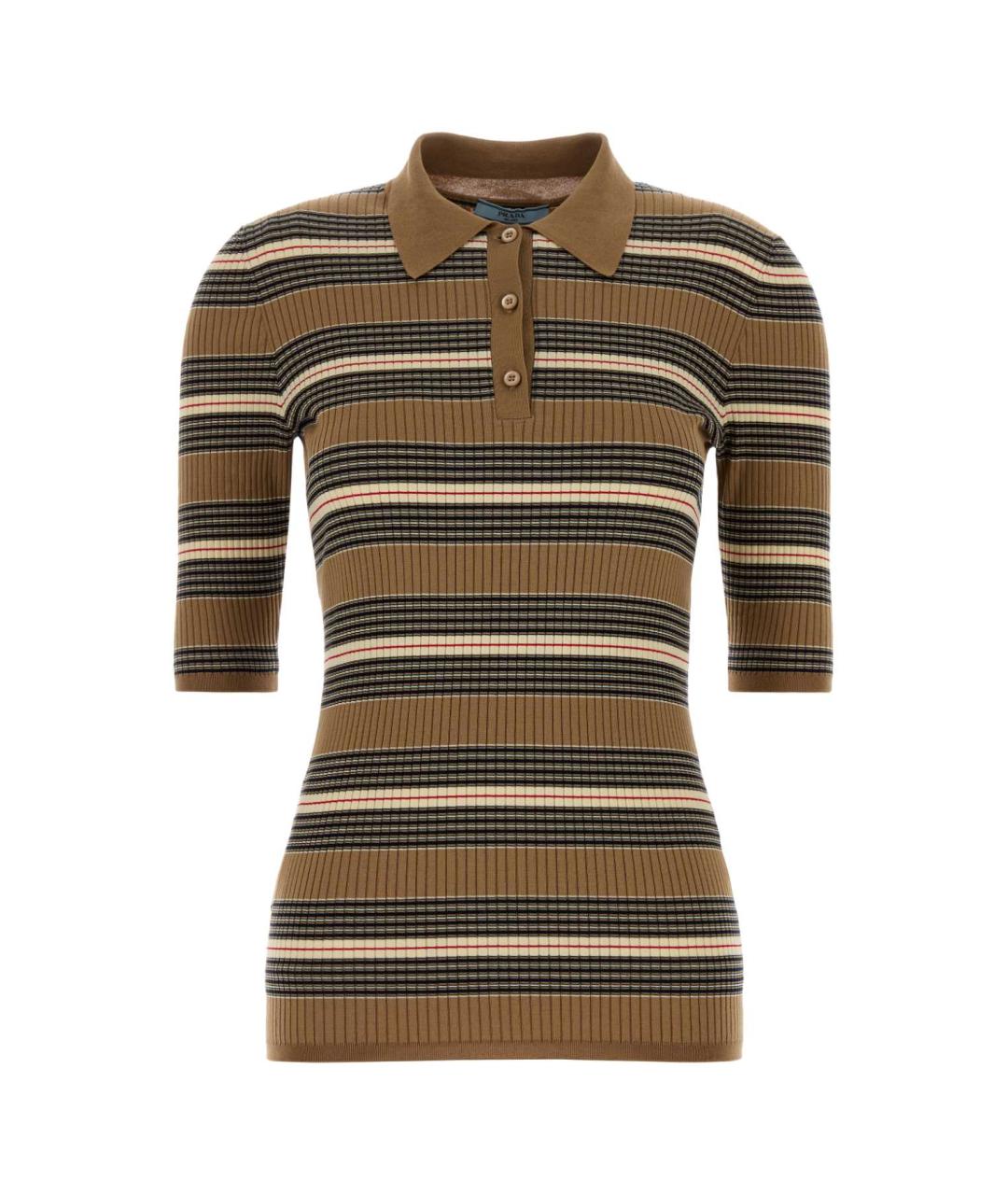 PRADA Мульти хлопковая футболка, фото 1