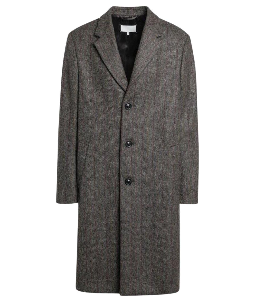MAISON MARGIELA Мульти шерстяное пальто, фото 1