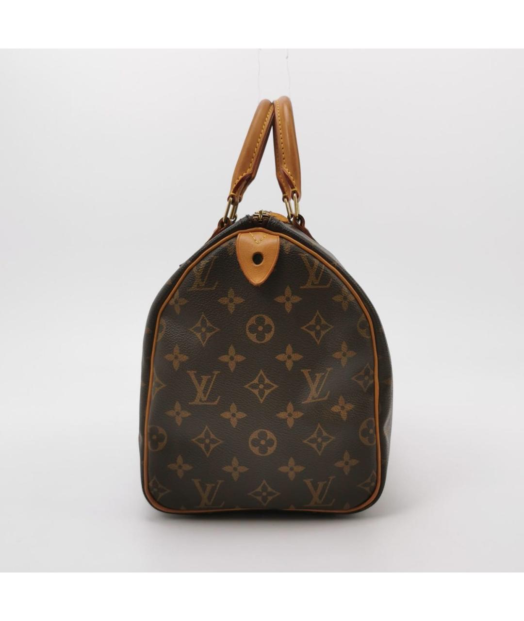 LOUIS VUITTON Коричневая сумка с короткими ручками, фото 2