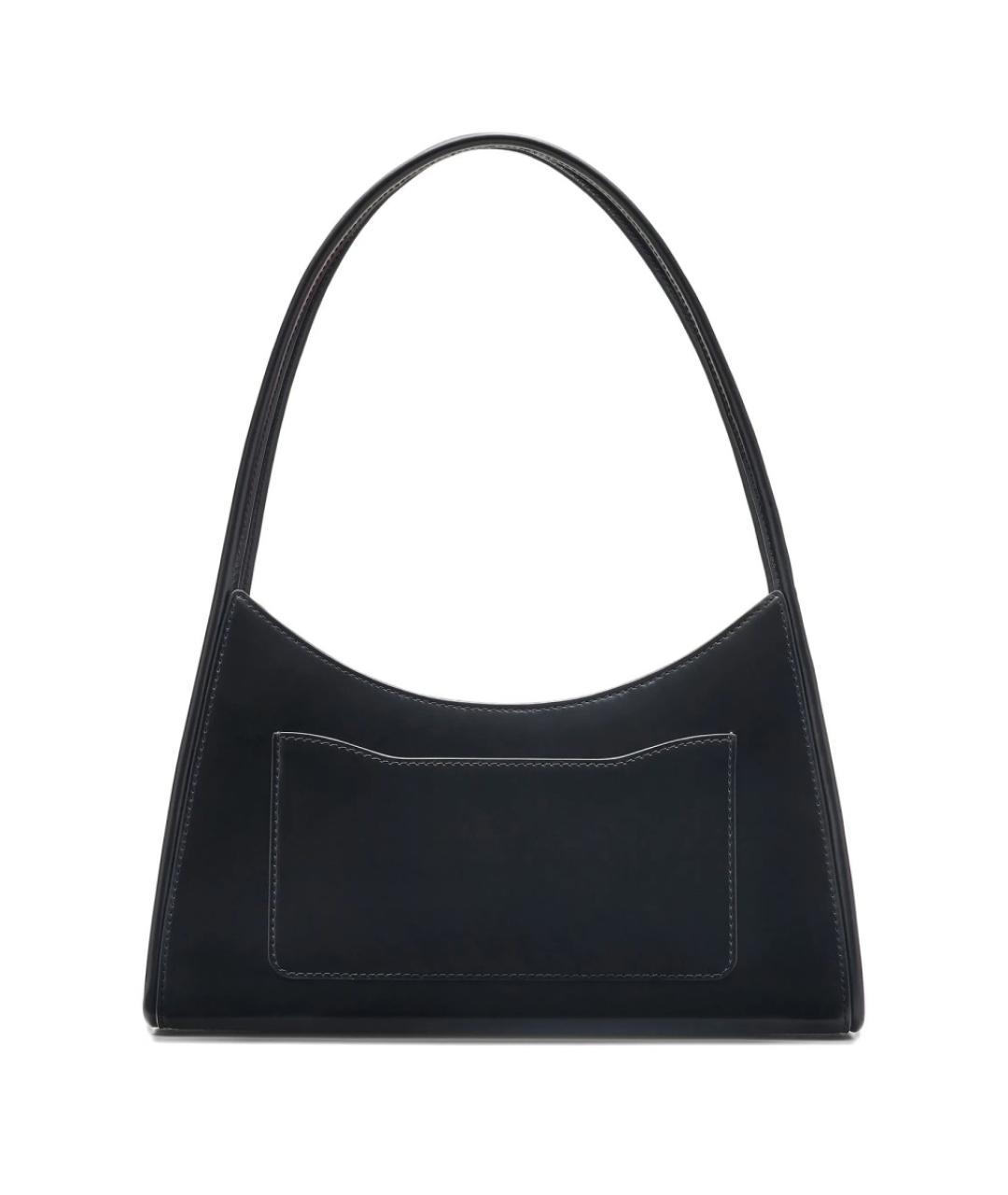 MARC JACOBS Черная кожаная сумка через плечо, фото 2