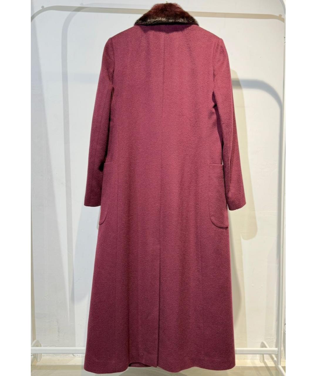 KITON Бордовое кашемировое пальто, фото 2