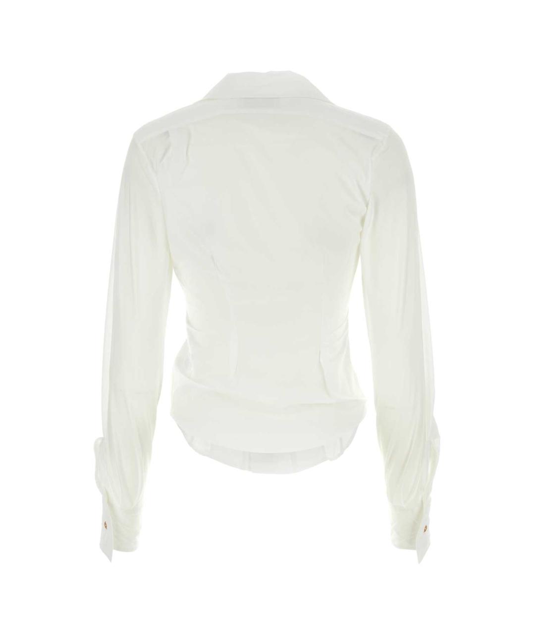 VIVIENNE WESTWOOD Белая хлопковая рубашка, фото 2