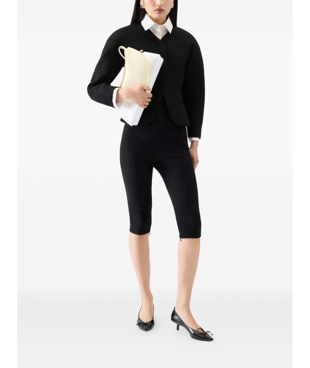 JACQUEMUS Черный полиэстеровый жакет/пиджак, фото 3