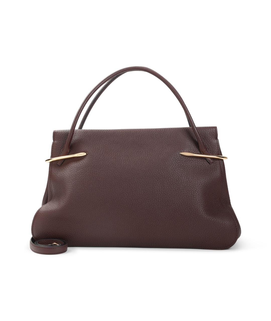 GIVENCHY Коричневая кожаная сумка через плечо, фото 1