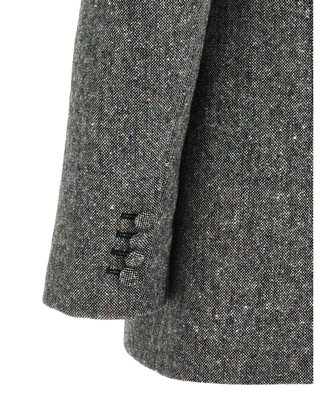 VALENTINO Серый шерстяной жакет/пиджак, фото 3