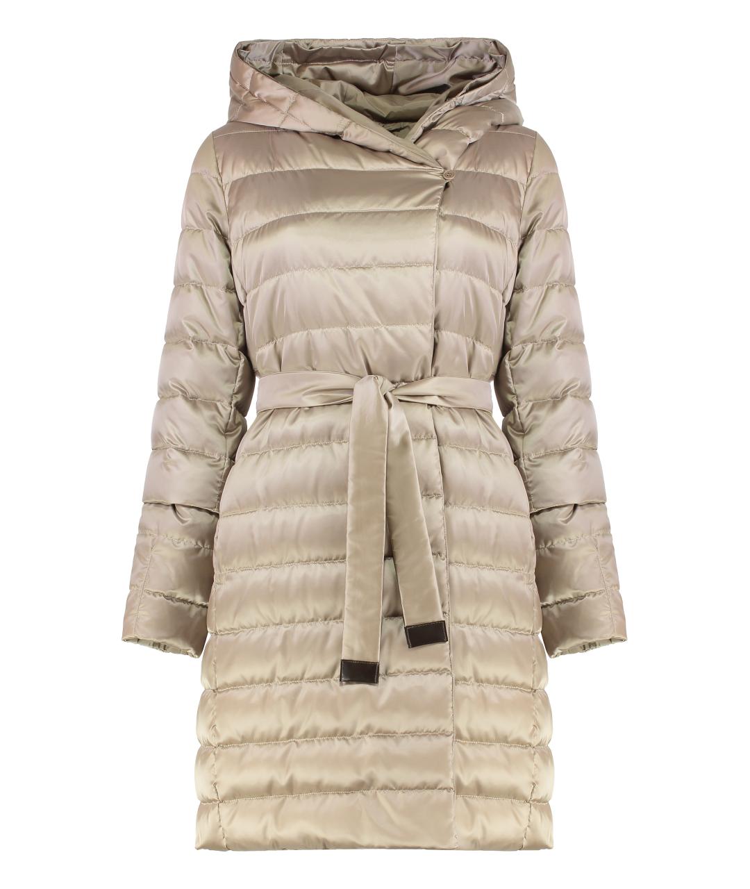 'S MAX MARA Бежевое полиэстеровое пальто, фото 1