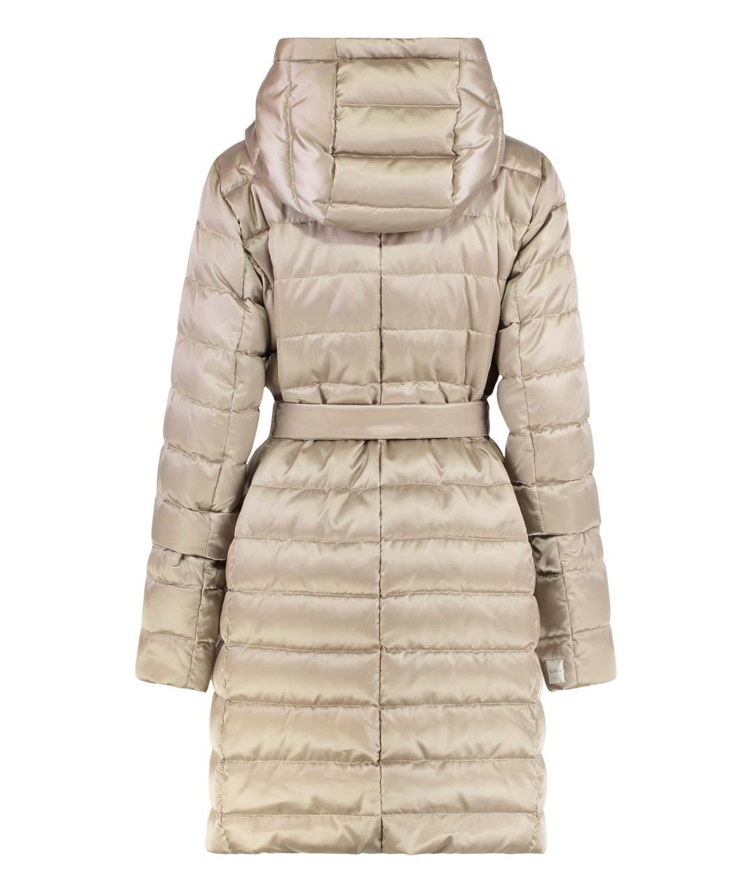 'S MAX MARA Бежевое полиэстеровое пальто, фото 2