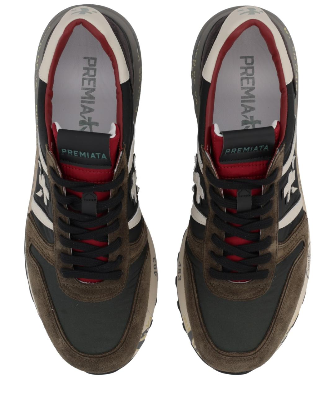 PREMIATA Мульти текстильные низкие кроссовки / кеды, фото 5