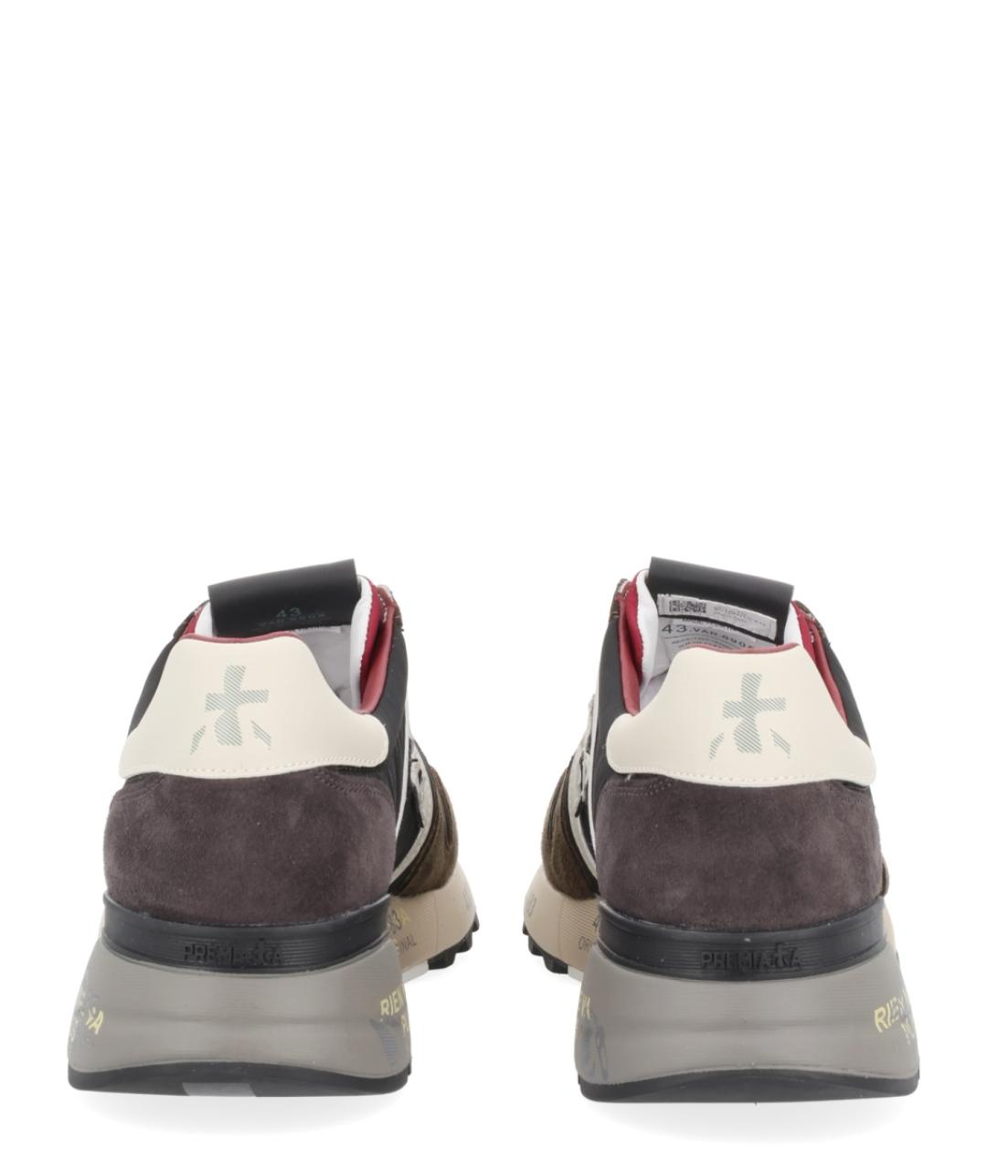 PREMIATA Мульти текстильные низкие кроссовки / кеды, фото 4