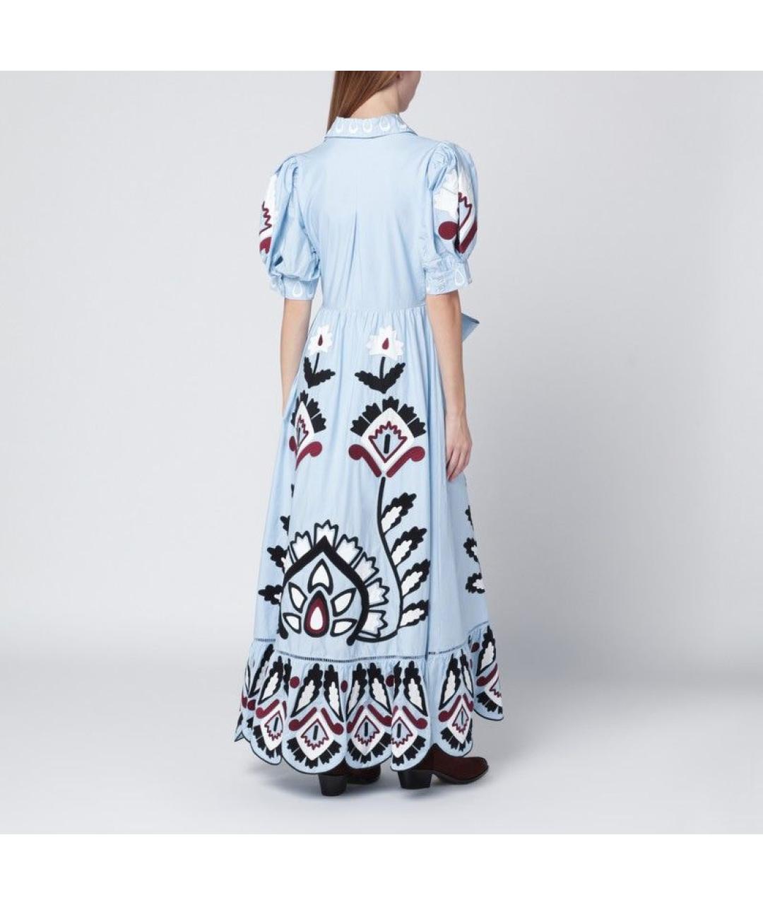 FARM RIO Мульти хлопковое повседневное платье, фото 3