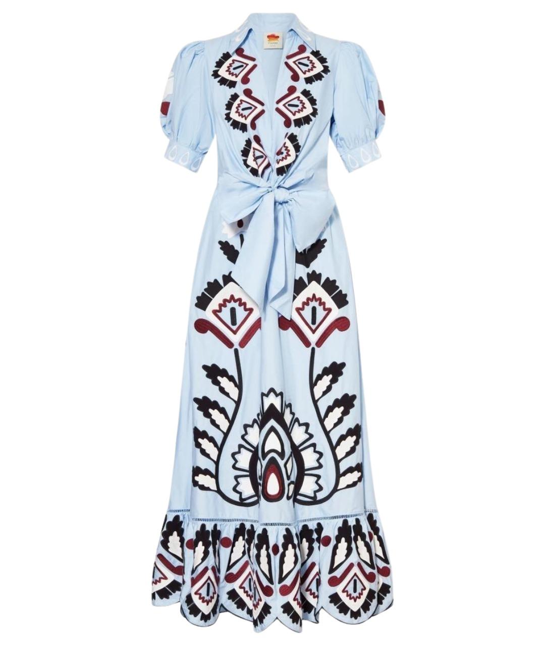 FARM RIO Мульти хлопковое повседневное платье, фото 1