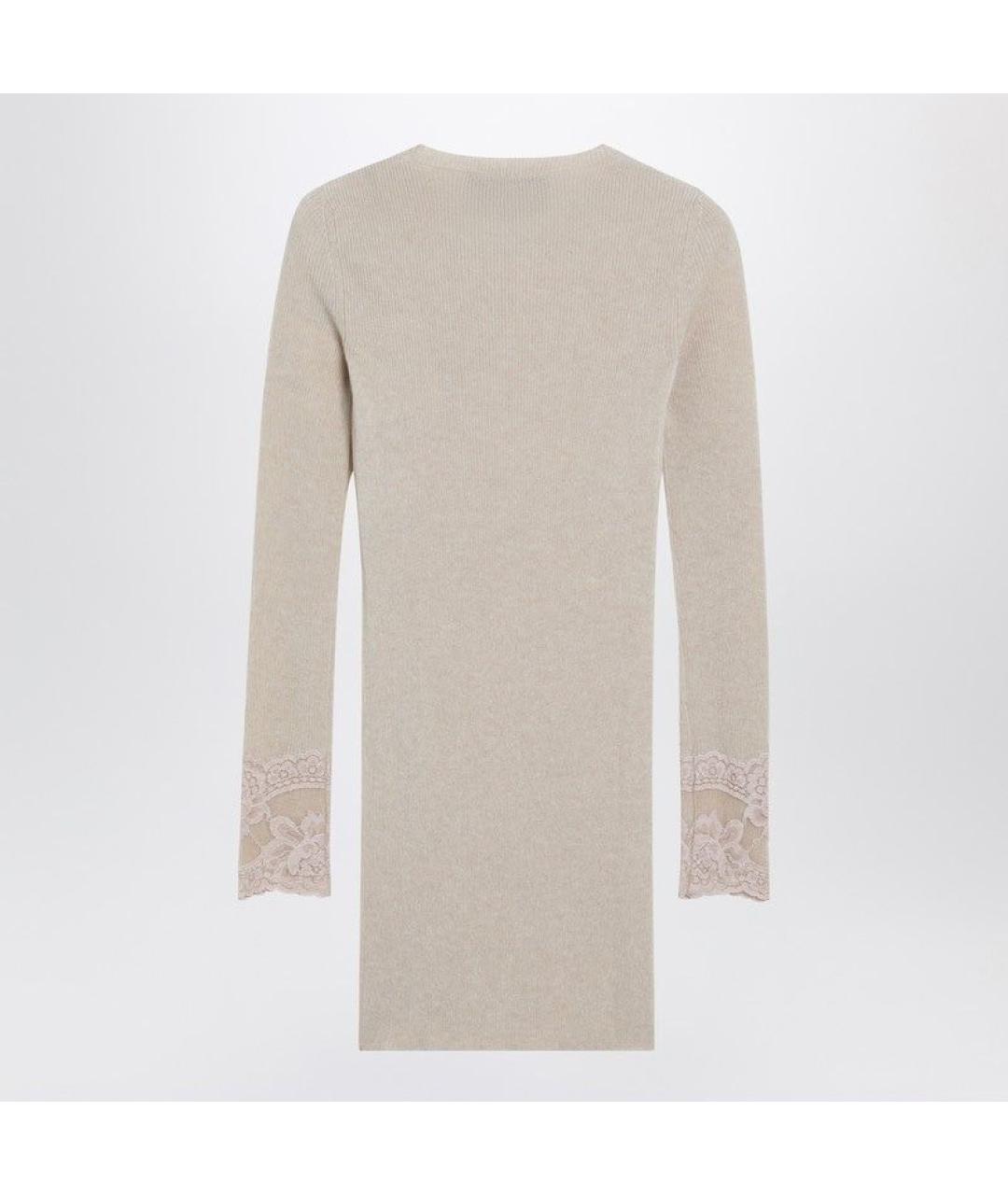 VALENTINO Белый кашемировый джемпер / свитер, фото 2