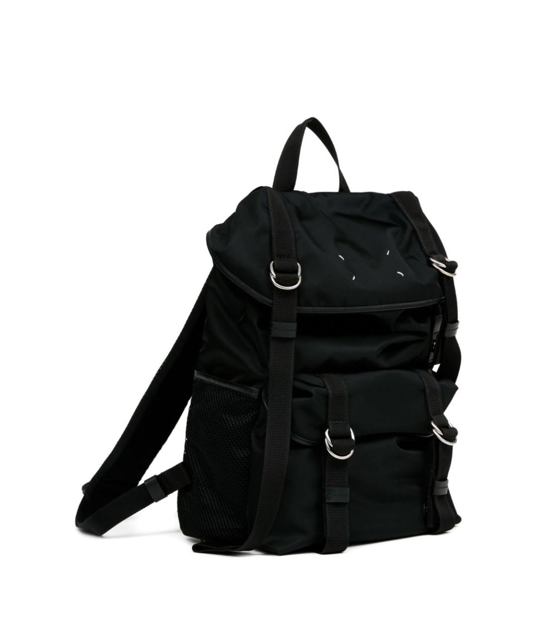 MAISON MARGIELA Черный синтетический рюкзак, фото 4
