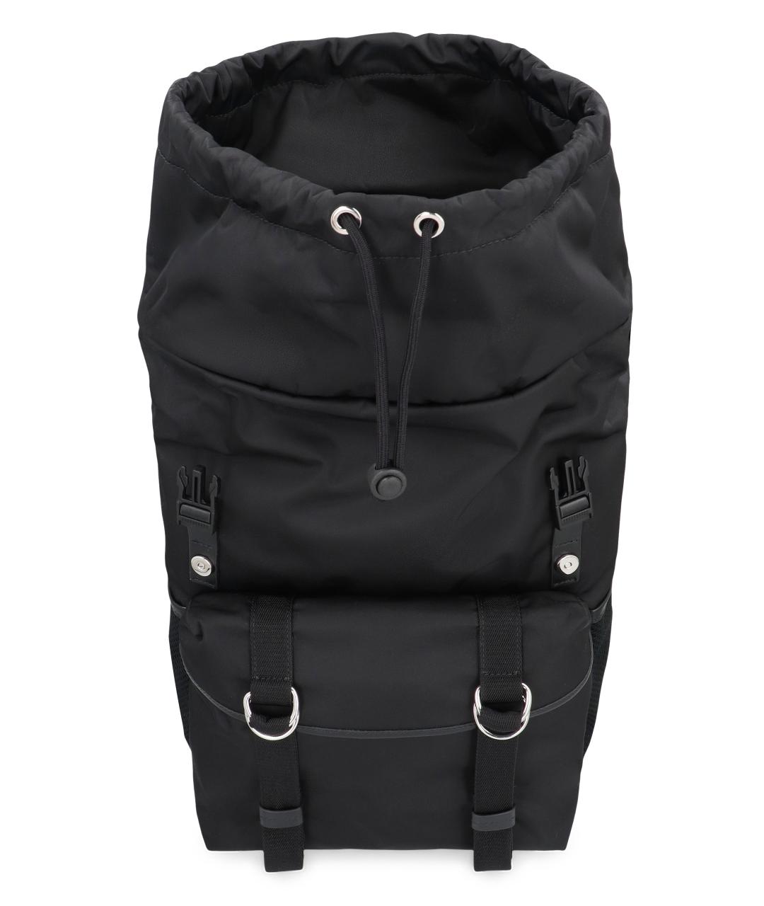 MAISON MARGIELA Черный синтетический рюкзак, фото 5