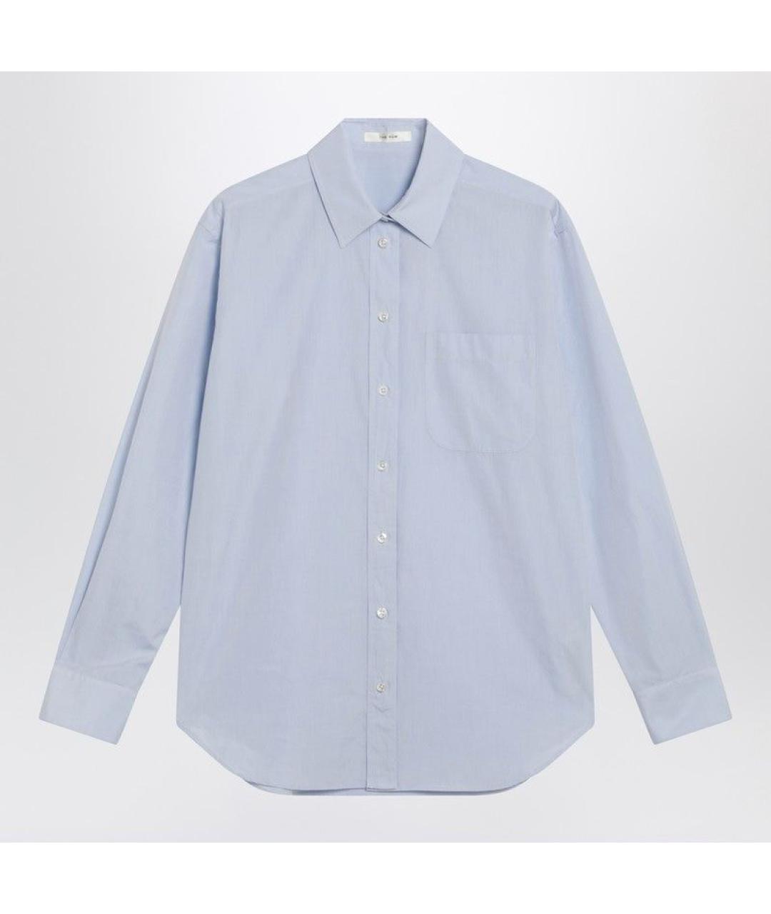 THE ROW Голубая хлопковая рубашка, фото 3