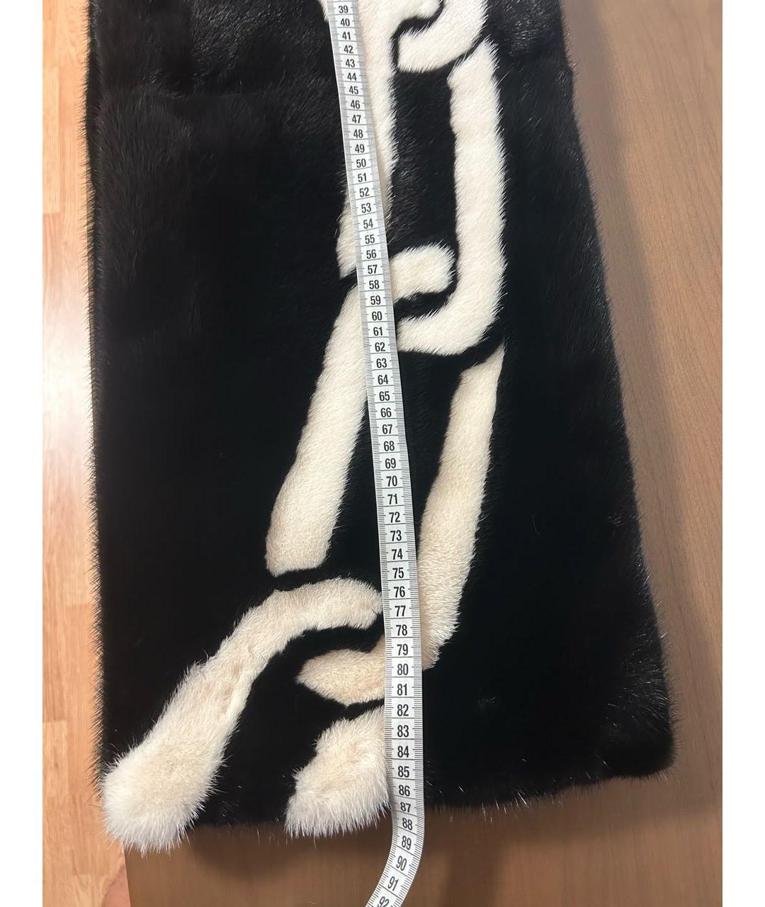 LOUIS VUITTON Черный шарф, фото 8