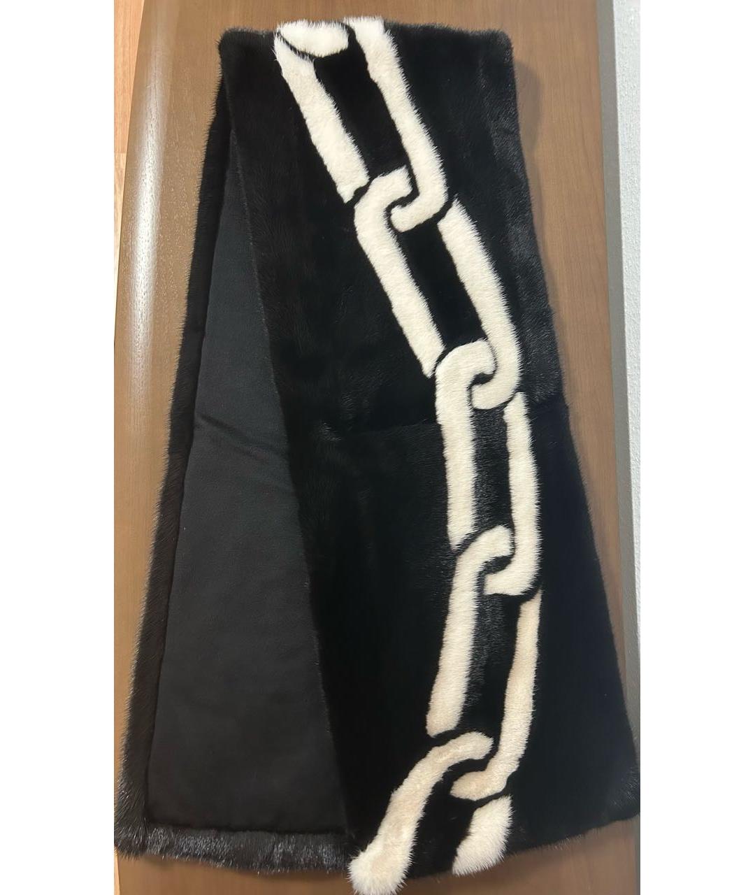 LOUIS VUITTON Черный шарф, фото 2