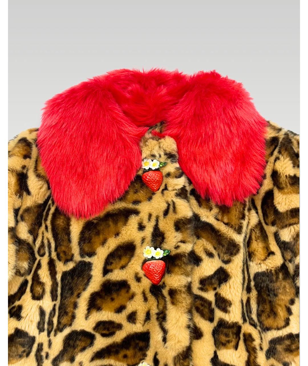 DOLCE&GABBANA Меховая шуба, фото 5