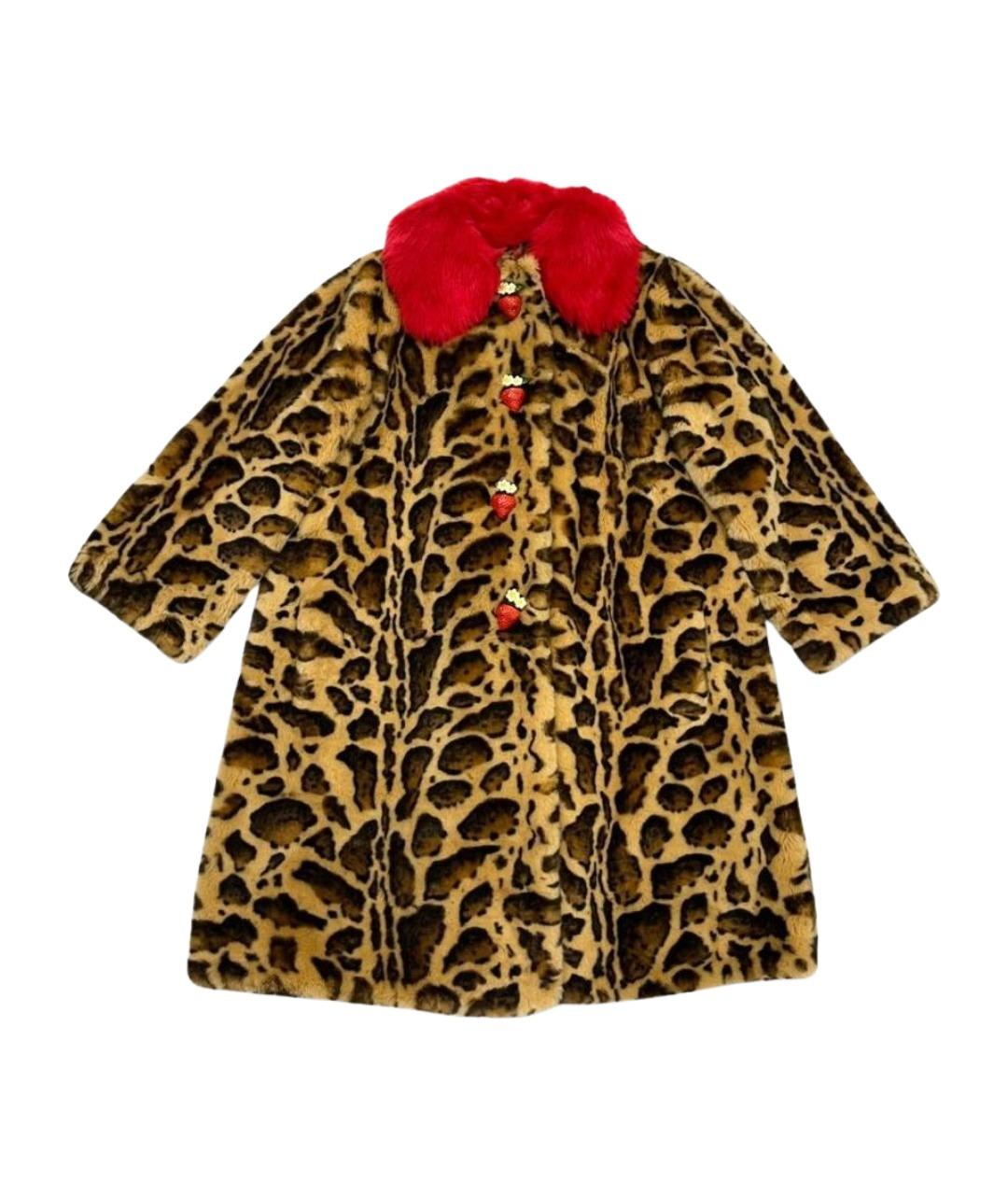 DOLCE&GABBANA Меховая шуба, фото 1