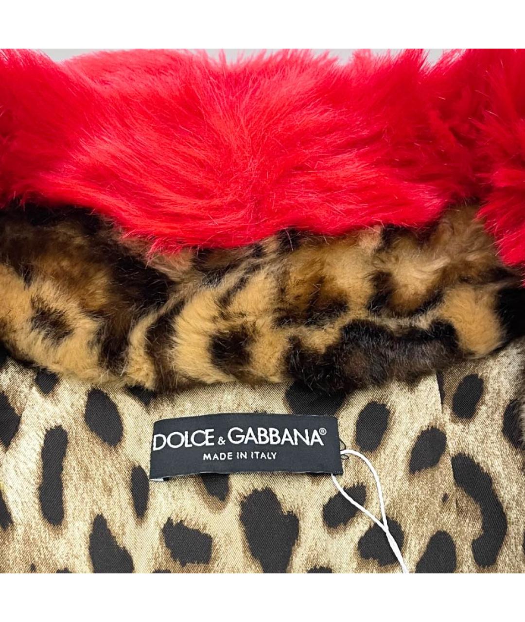 DOLCE&GABBANA Меховая шуба, фото 3