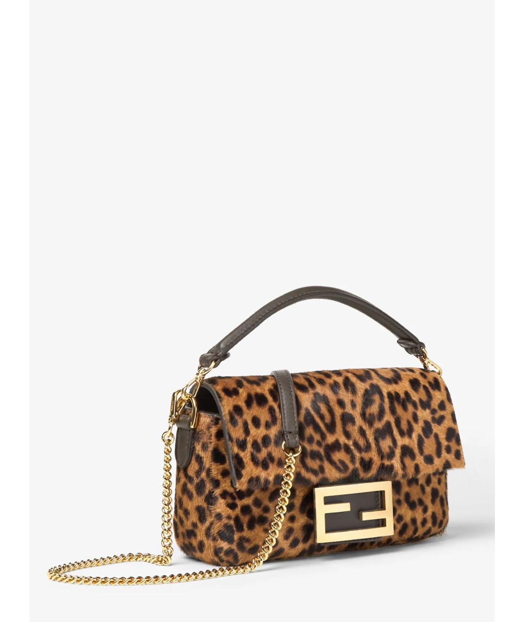 FENDI Мульти кожаная сумка через плечо, фото 3