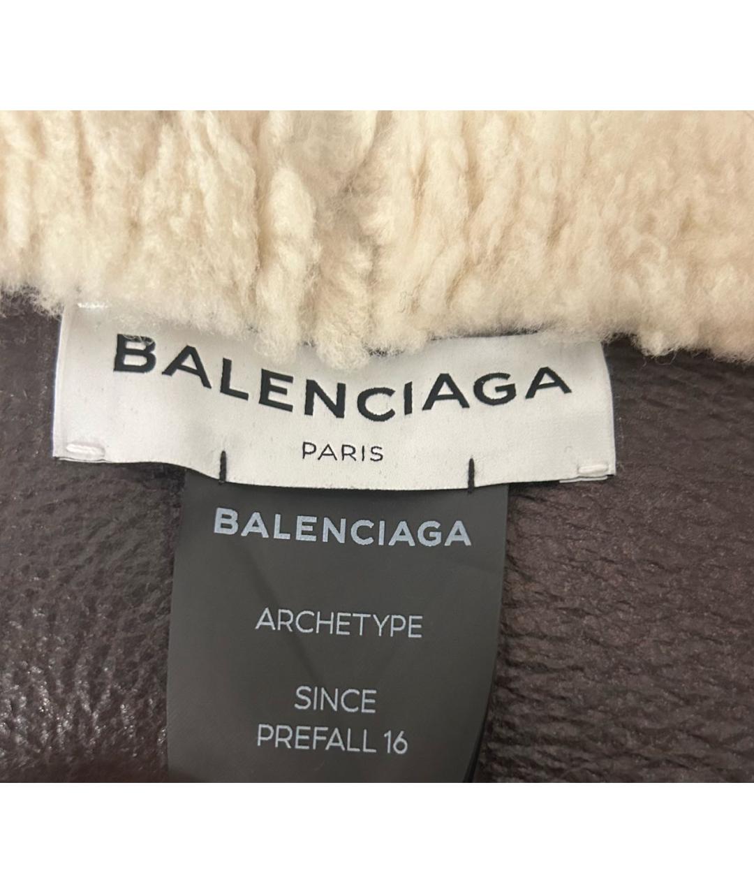 BALENCIAGA Белый шарф, фото 5