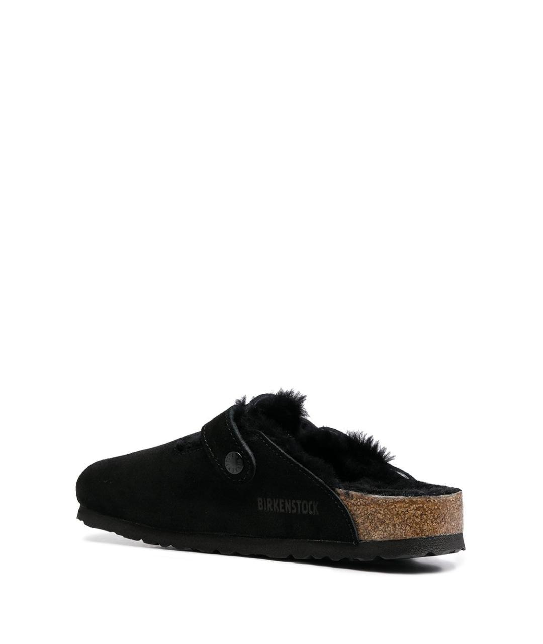 BIRKENSTOCK Черные замшевые сандалии, фото 3