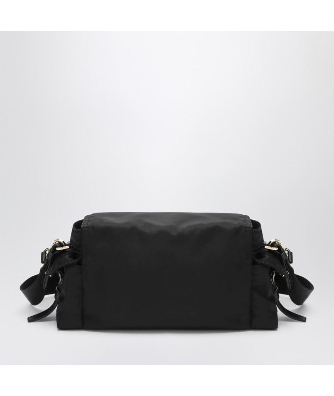 PRADA Черная синтетическая сумка через плечо, фото 2