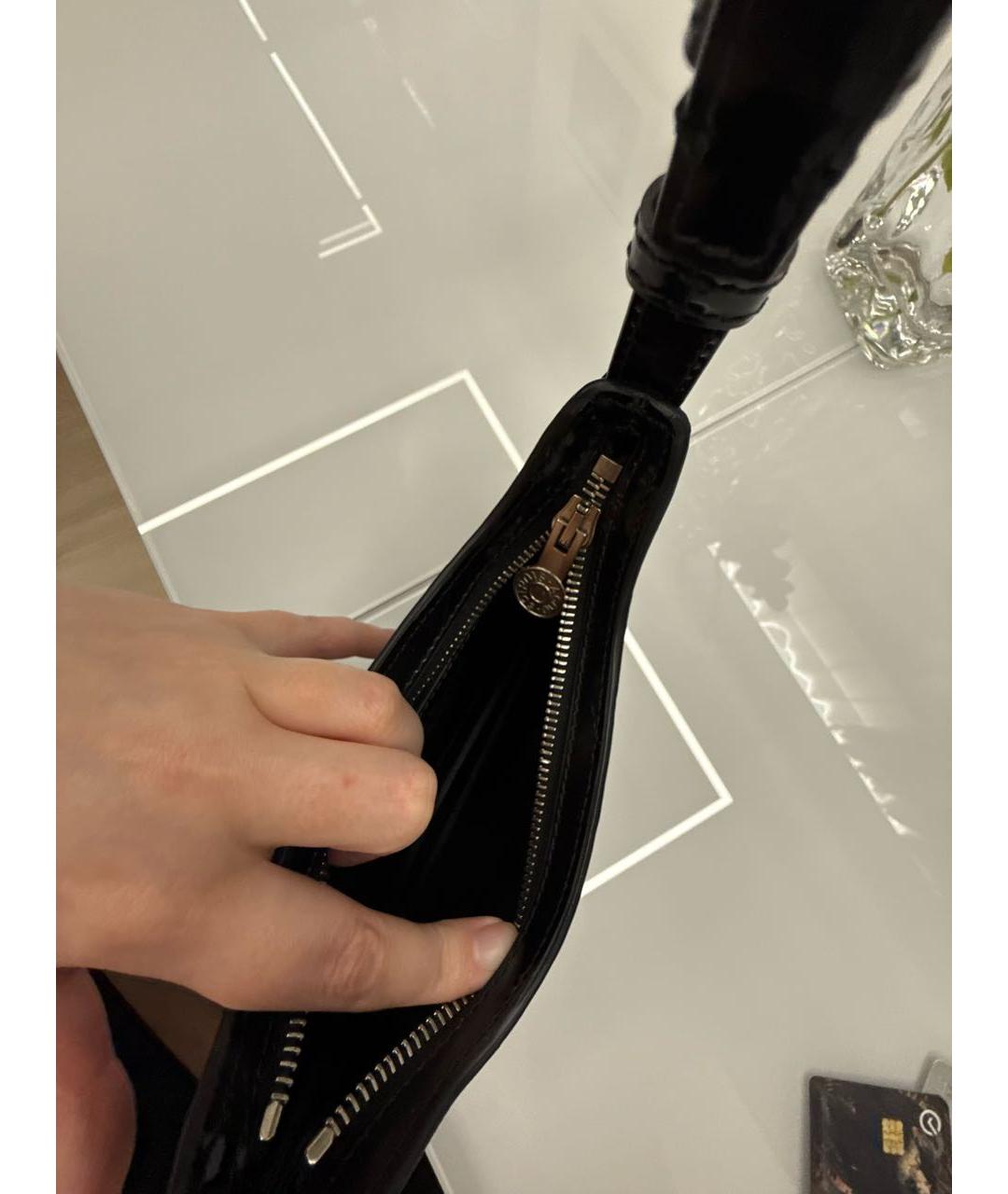 ACNE STUDIOS Черная сумка с короткими ручками, фото 4