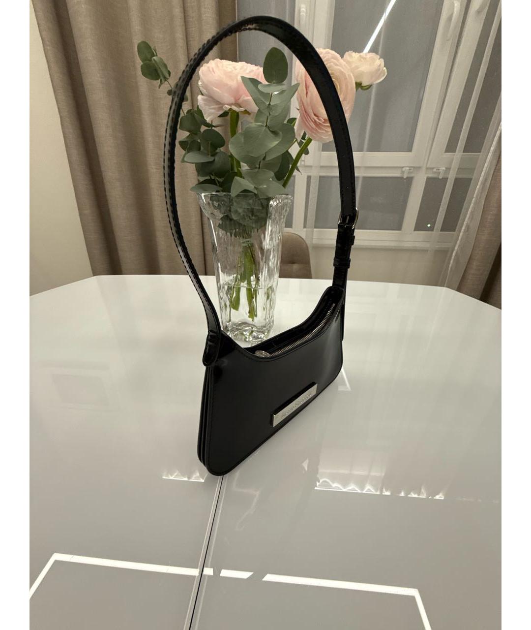 ACNE STUDIOS Черная сумка с короткими ручками, фото 2