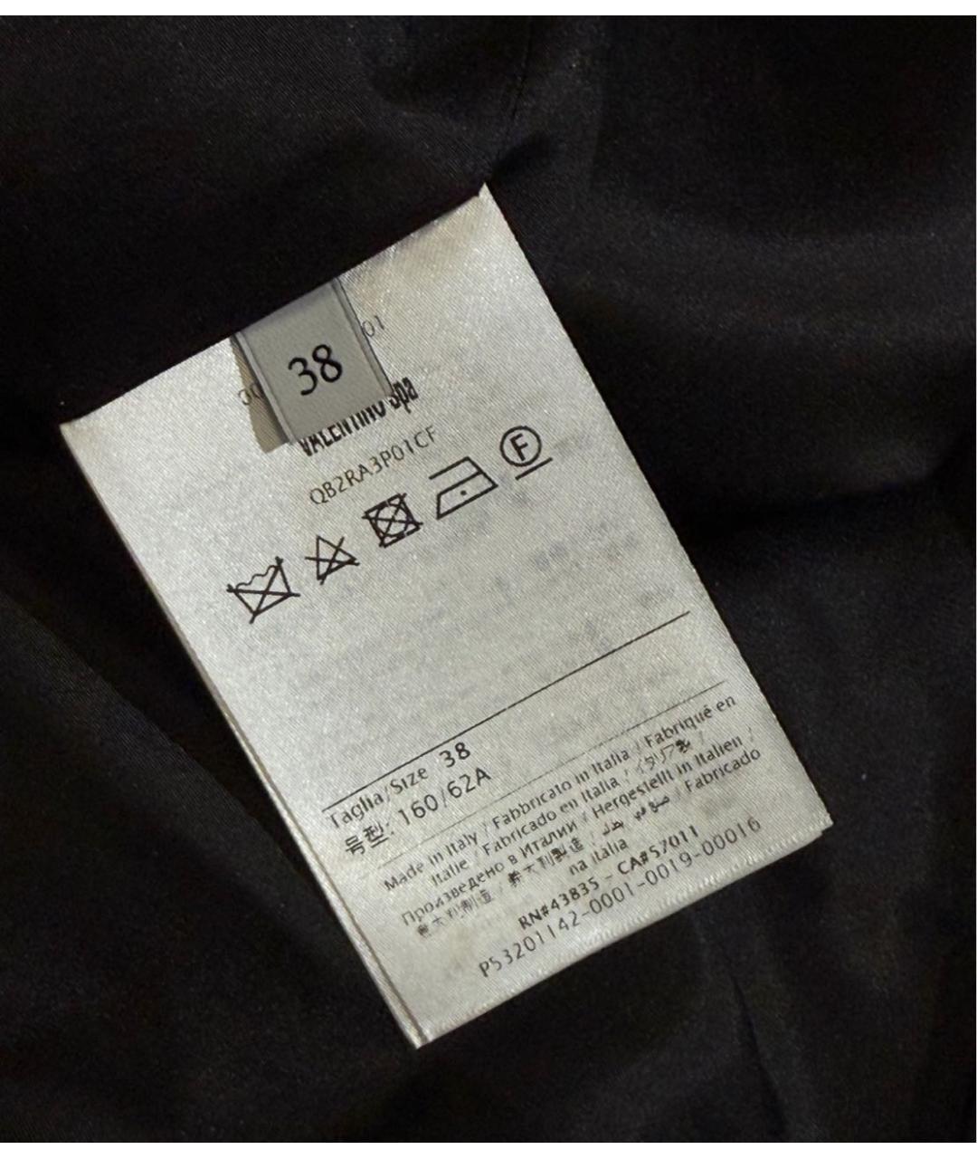 VALENTINO Черные шерстяные шорты, фото 8