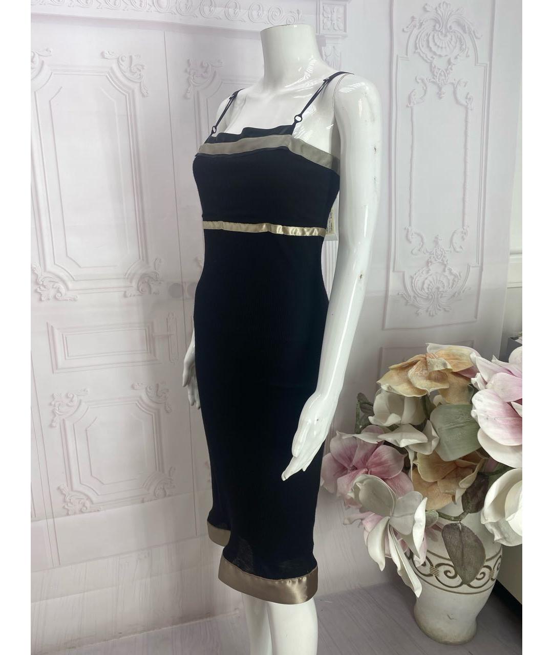 BALENCIAGA Черное шерстяное платье, фото 5