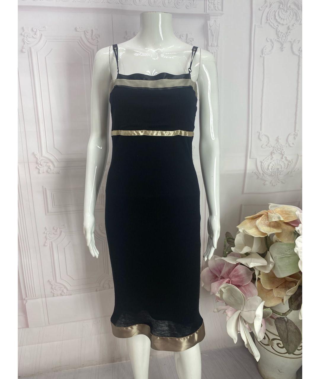 BALENCIAGA Черное шерстяное платье, фото 6