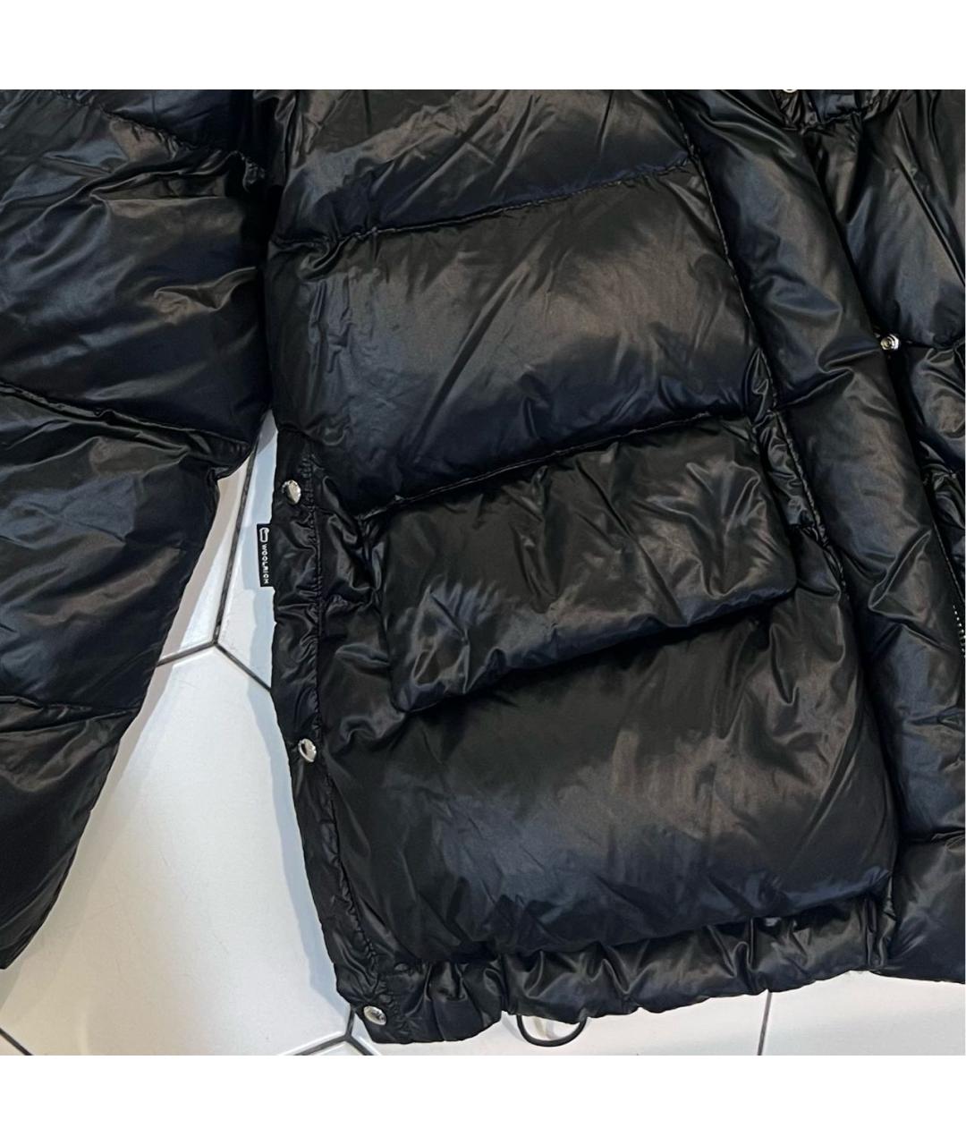 WOOLRICH Черный пуховик, фото 5