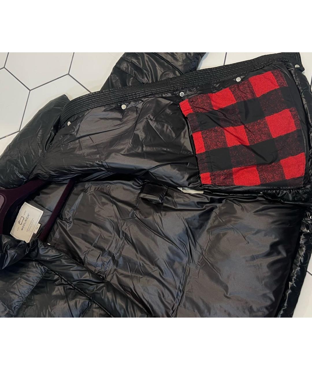 WOOLRICH Черный пуховик, фото 4