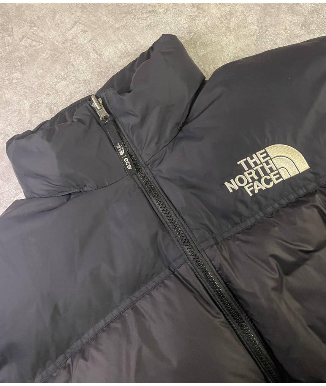 THE NORTH FACE Черный синтетический пуховик, фото 4